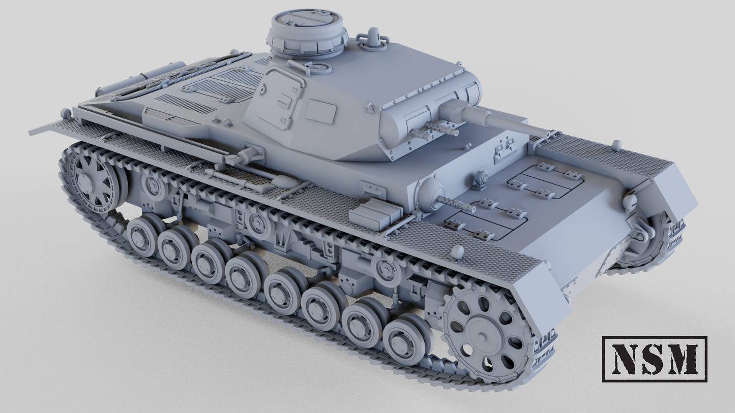 Panzer III ausf C by Night Sky Miniatures