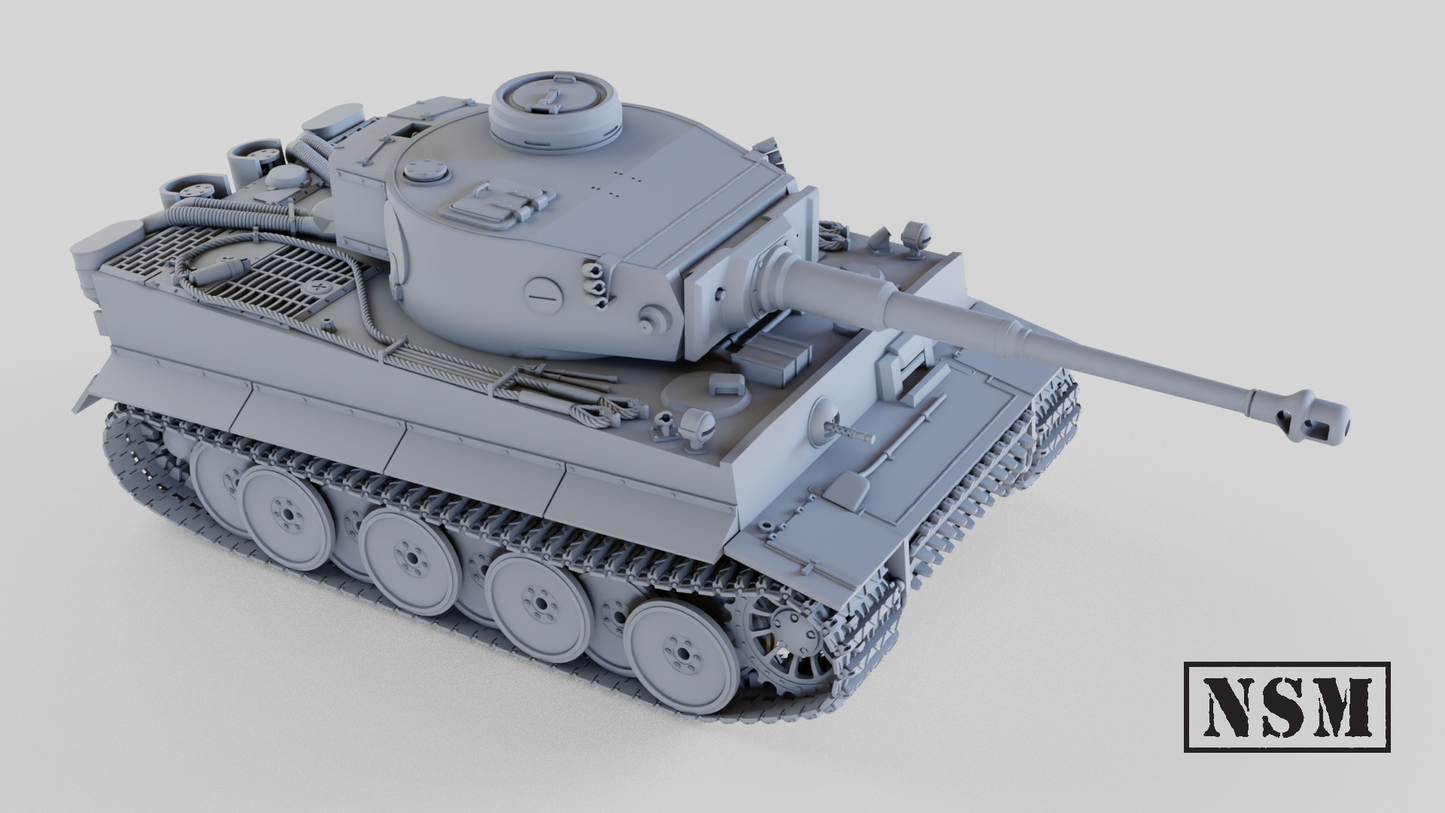 Tiger Tank by Night Sky Miniatures