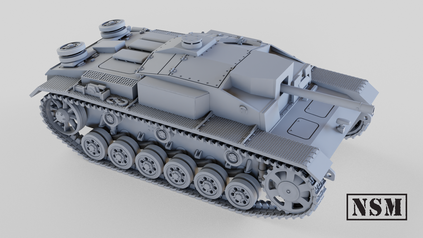Stug III Flammenwerfer by Night Sky Miniatures