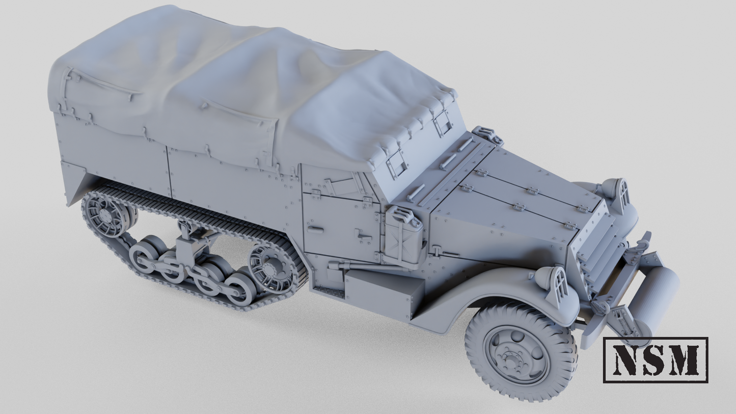 M3 Halftrack Early Production by Night Sky Miniatures