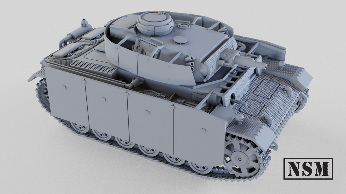 Panzer III ausf N by Night Sky Miniatures