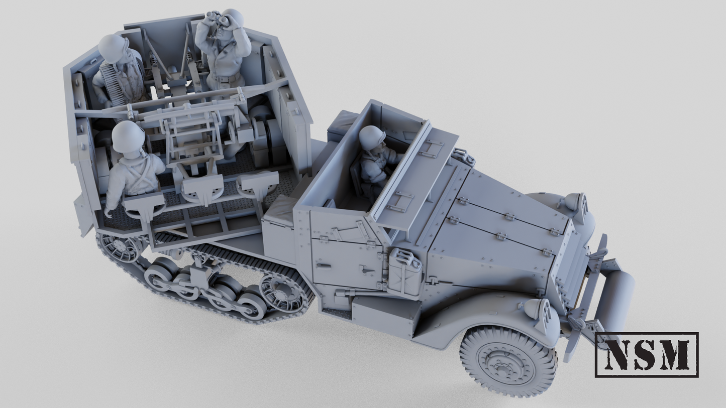 M15 Halftrack by Night Sky Miniatures