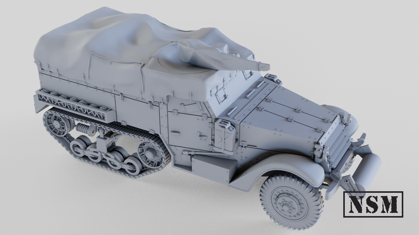 M2A1 Halftrack by Night Sky Miniatures