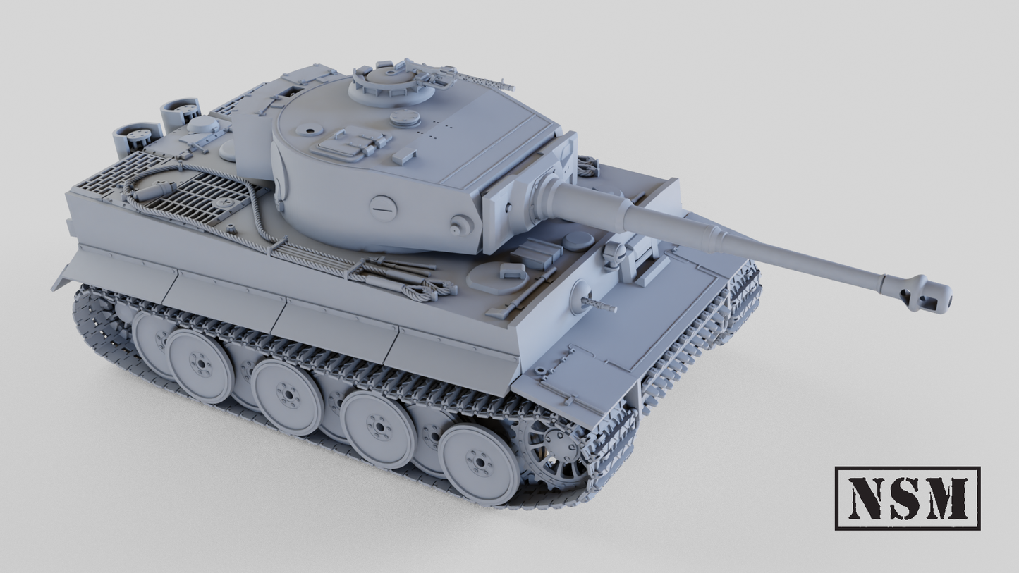 Tiger Tank by Night Sky Miniatures