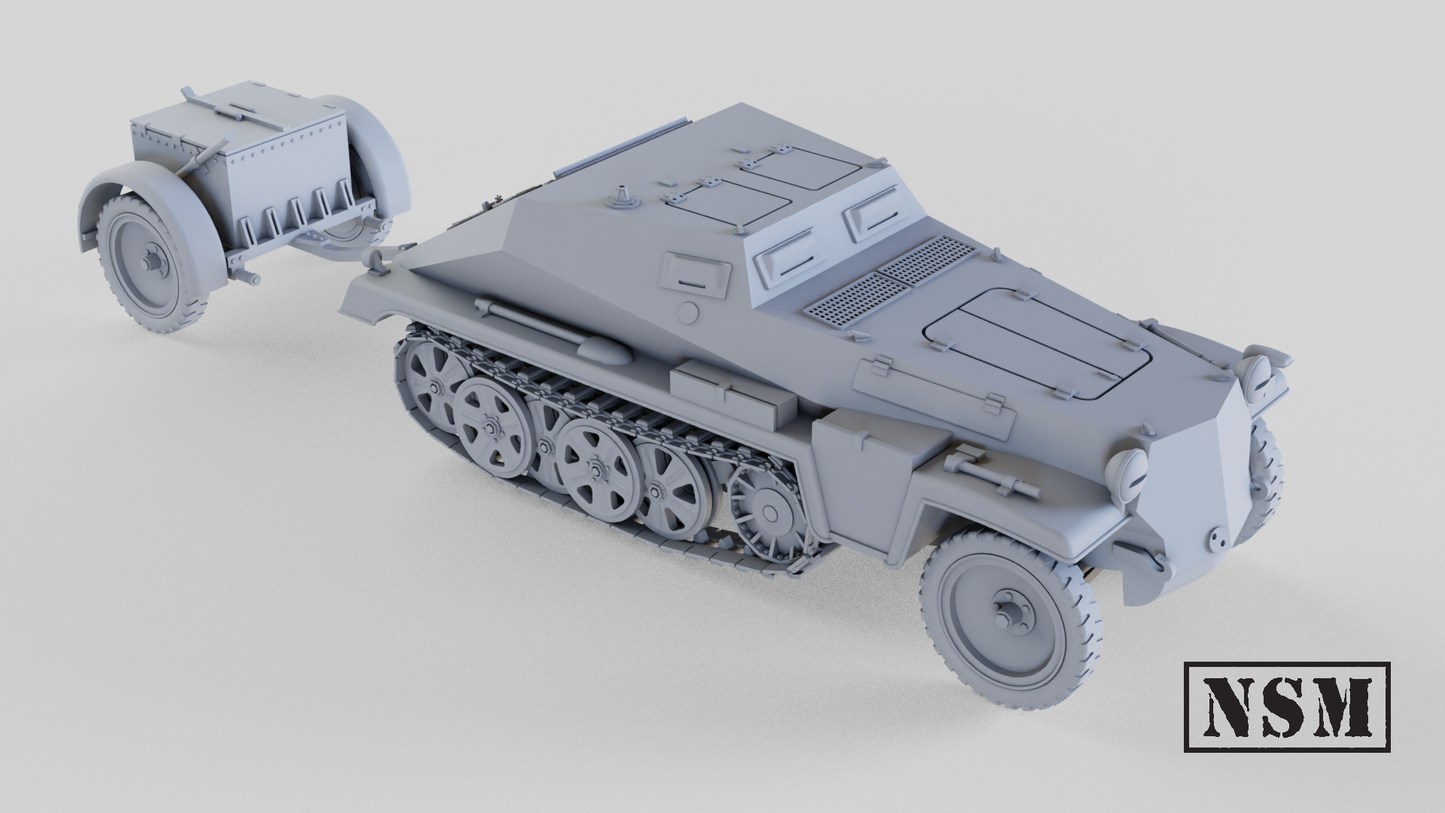 Sd.Kfz 252 Halftrack by Night Sky Miniatures