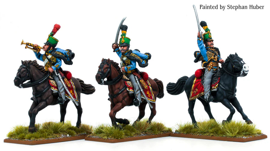 Austrian Hussars Command (1800 - 1815) by Piano Wargames