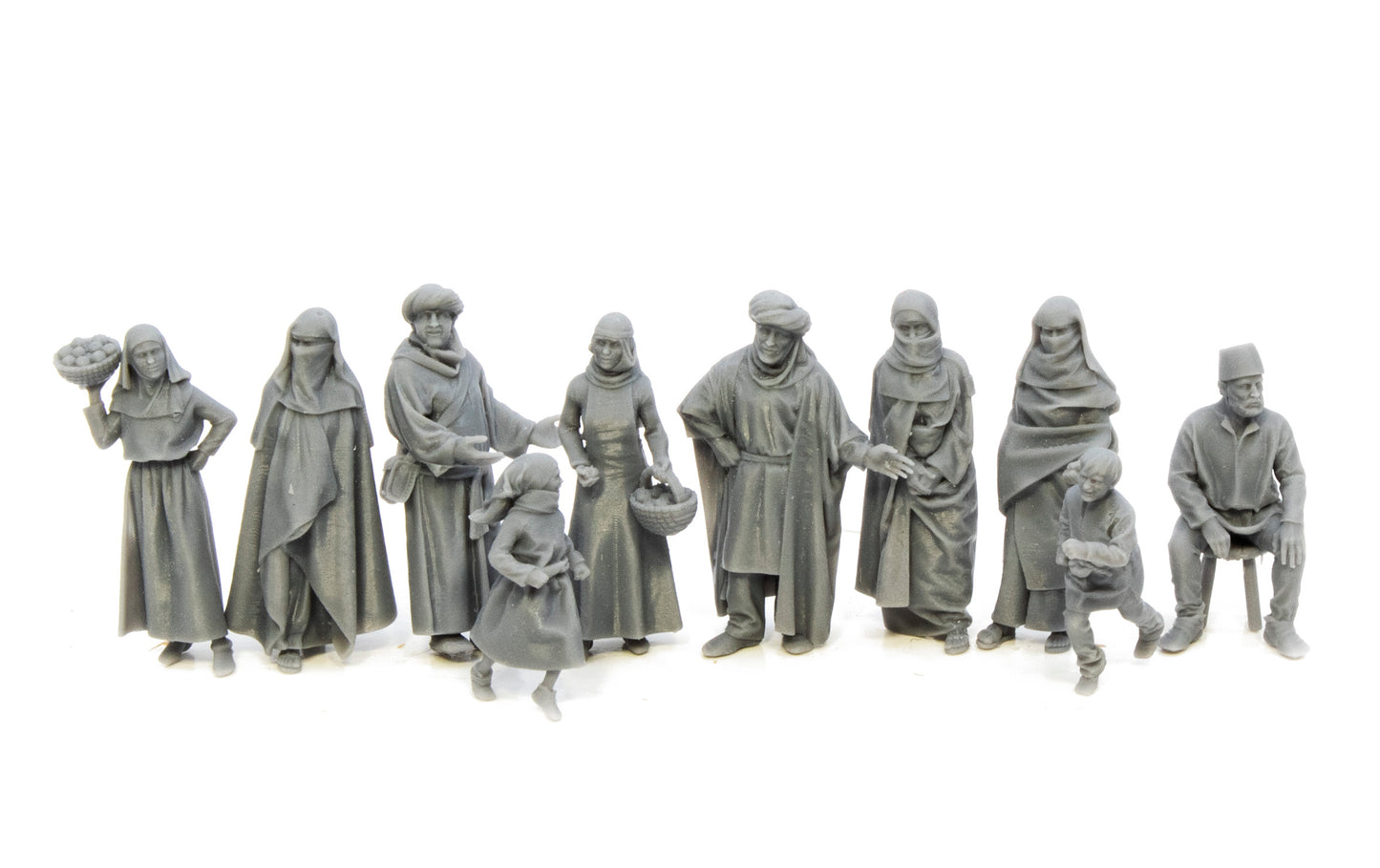 Villagers pack