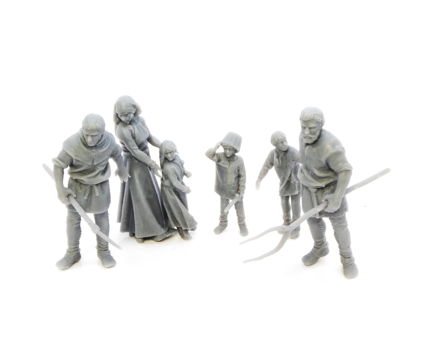 Villagers pack