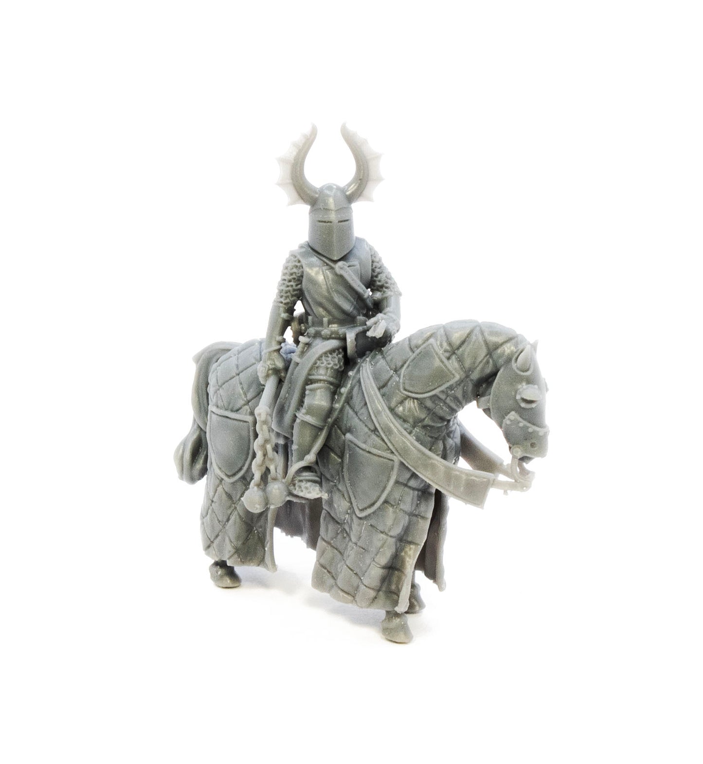 Medieval Teutonic Knight _ Dragontail crest.