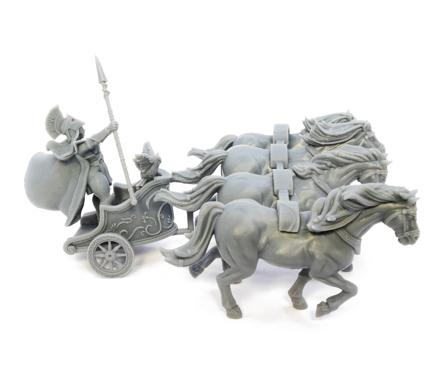 Athena Chariot - open helmet Spartan Warriors