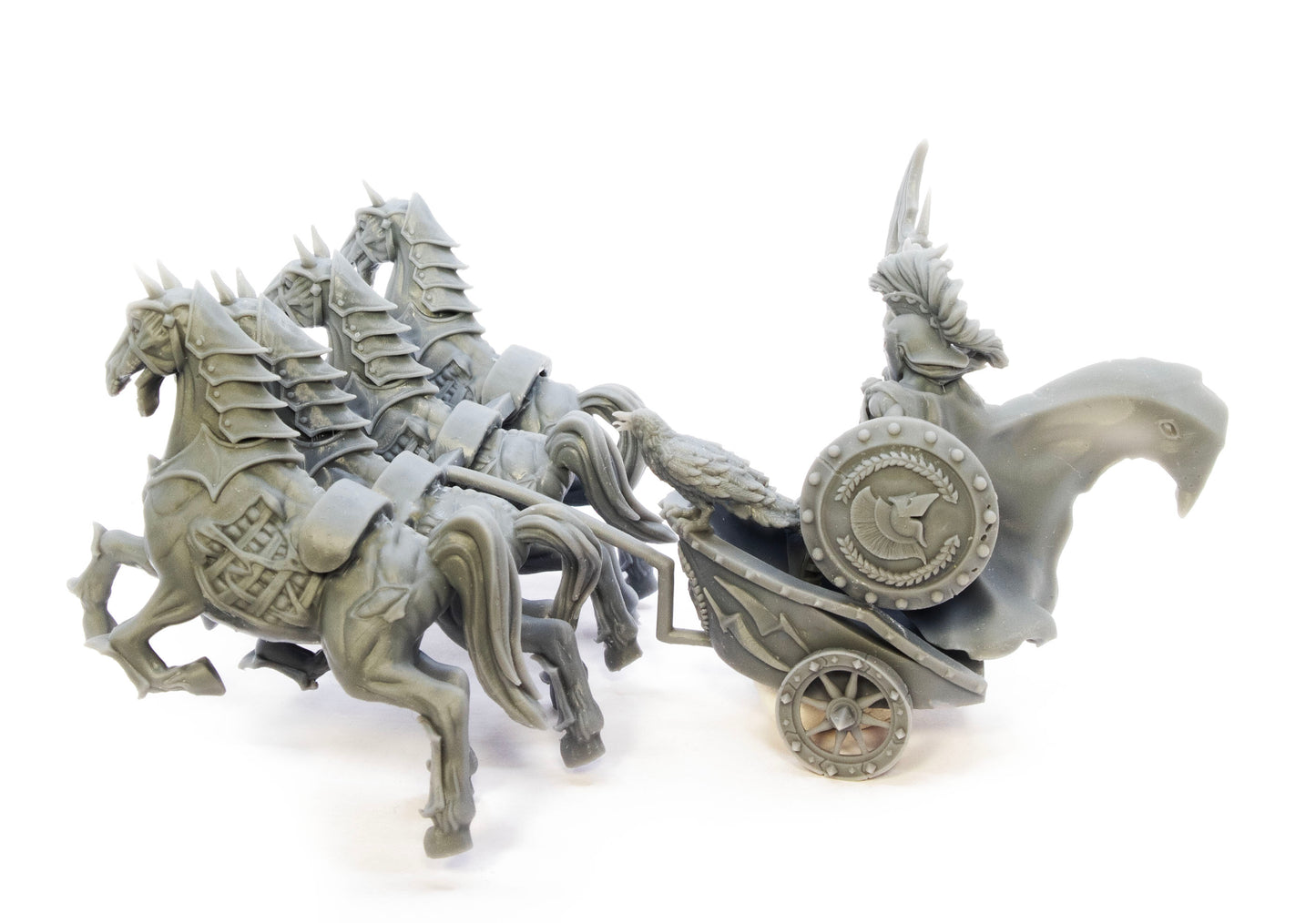 Ares Chariot with helmet - Spartan Warriors