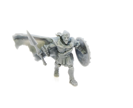 Ares without helmet - Spartan Warriors.
