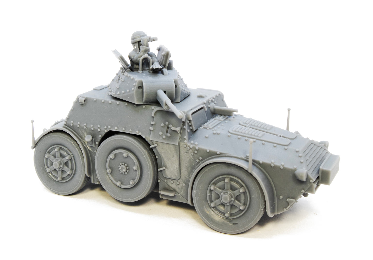 Italian Autoblinda 41 Armored Car.