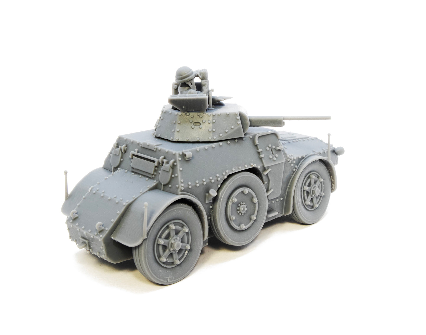 Italian Autoblinda 41 Armored Car.