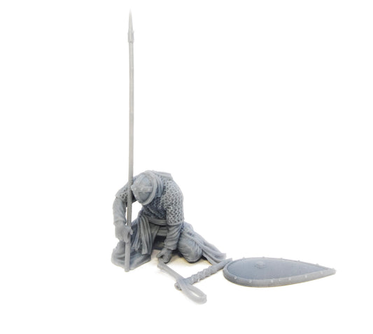 11th Century Wounded Spanish standard bearer