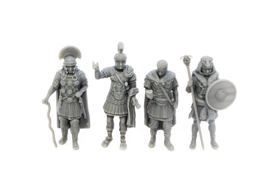 Trajan with helmet  and his command