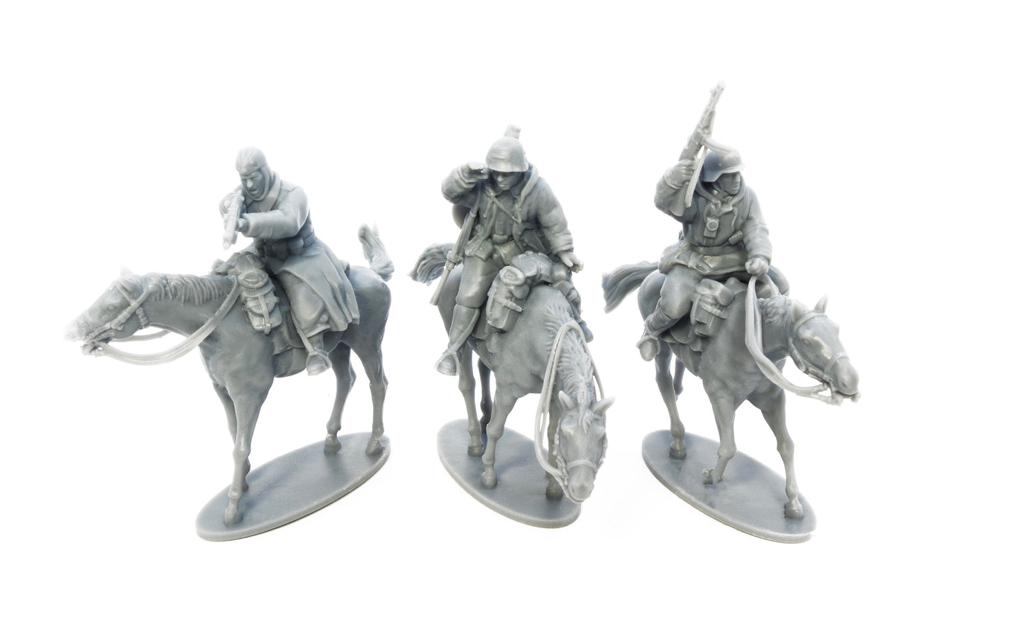 Late War German Cavalry with Trophy Weapons by Just Some Miniatures.