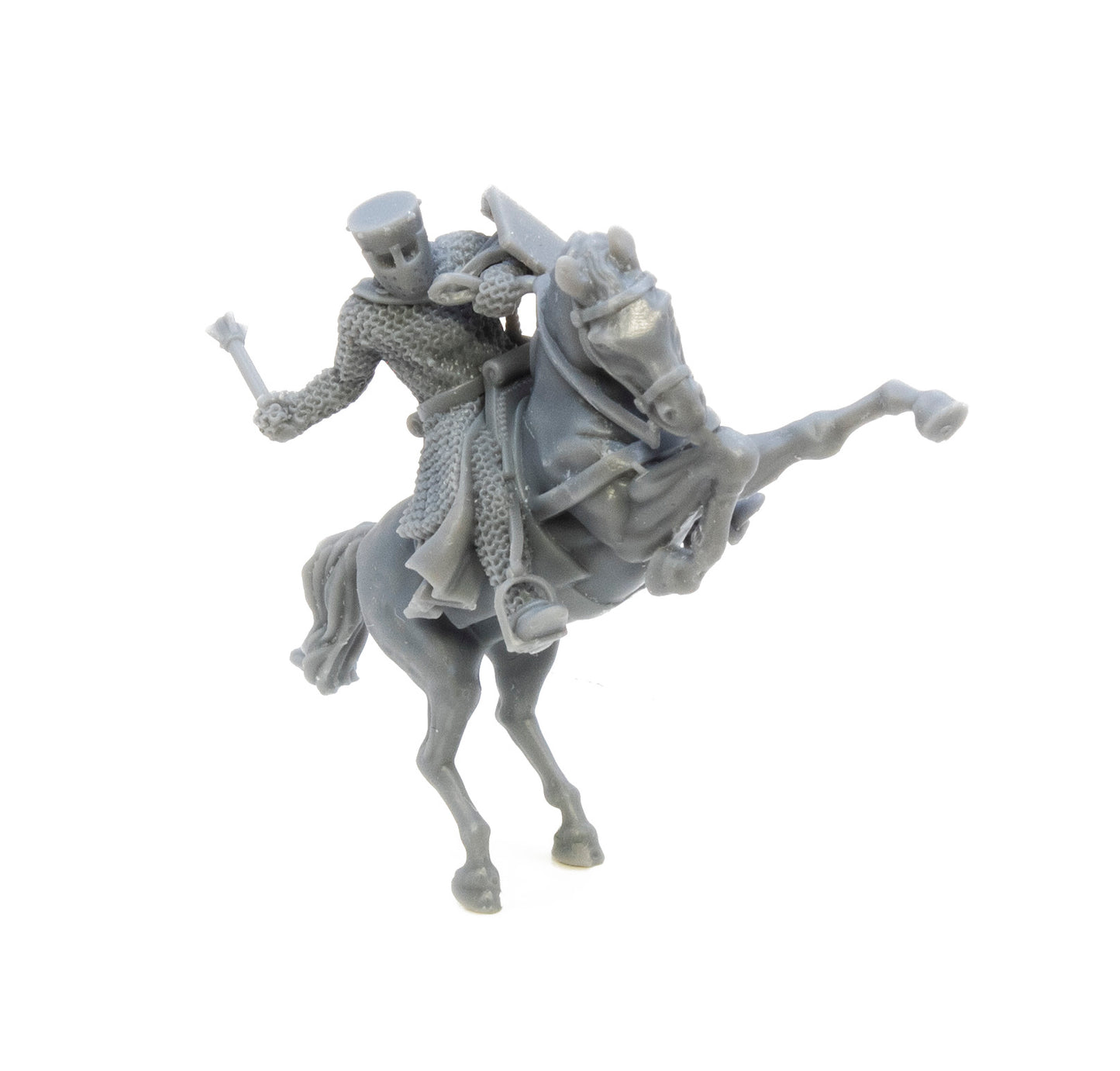 Mounted Danish Crusader with mace