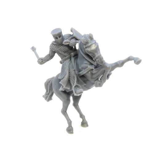Mounted Danish Crusader with mace