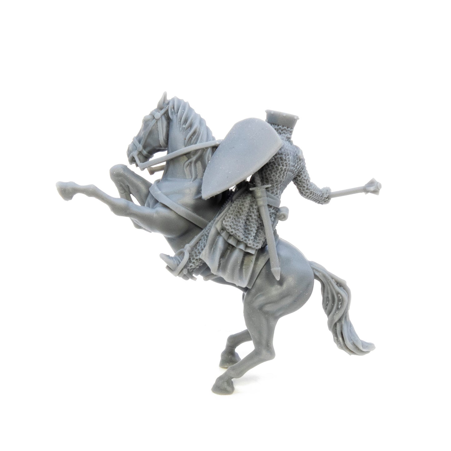Mounted Danish Crusader with mace