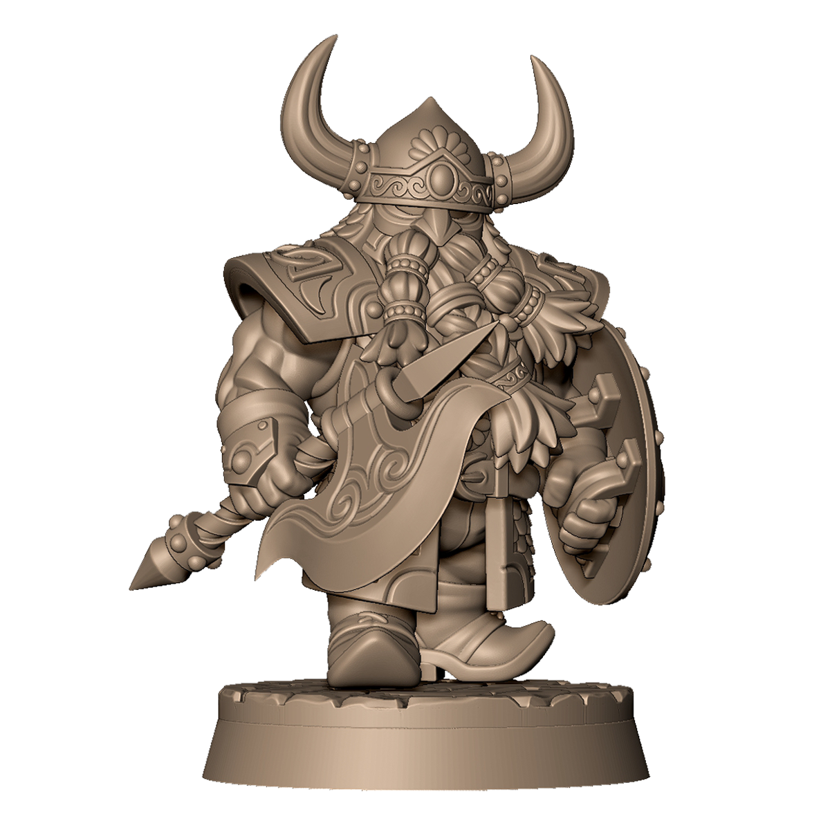 Dwarven Immortal C by Menagerie Miniature