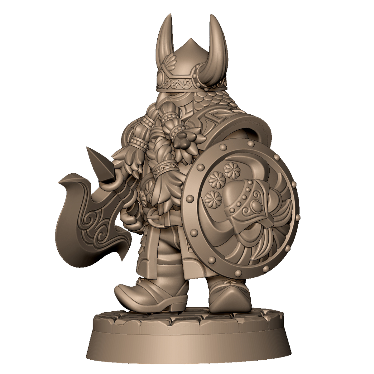 Dwarven Immortal C by Menagerie Miniature