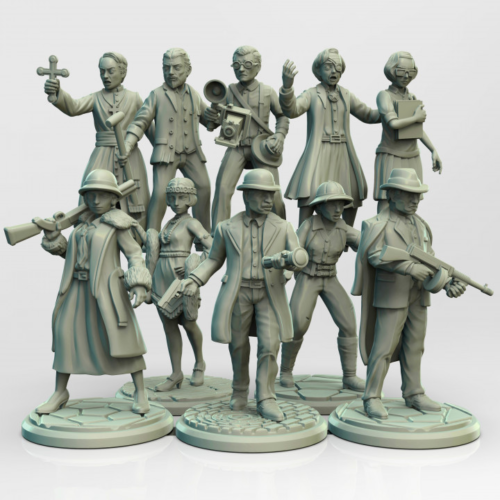 Adaevy Creations Call of Cthulhu Investigator Mega Set