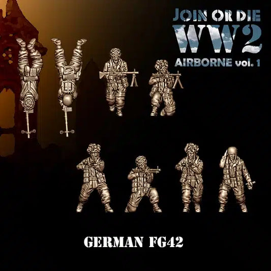 German Fallschirmjager FG42 by 3D Breed Miniatures