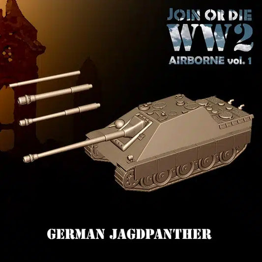 German Fallschirmjager Jagdpanther by 3D Breed Miniatures