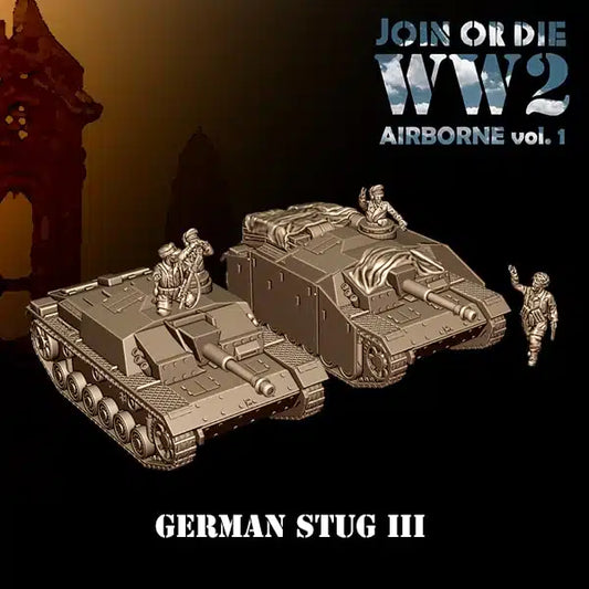 German Fallschirmjager STUG III by 3D Breed Miniatures