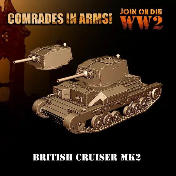 A10 Cruiser MKII by 3D Breed Miniatures