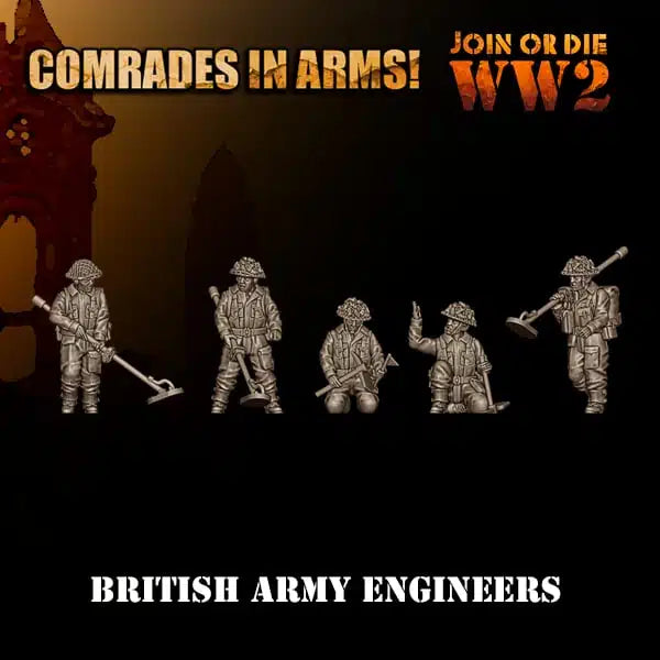 British Army Engineers by 3D Breed Miniatures