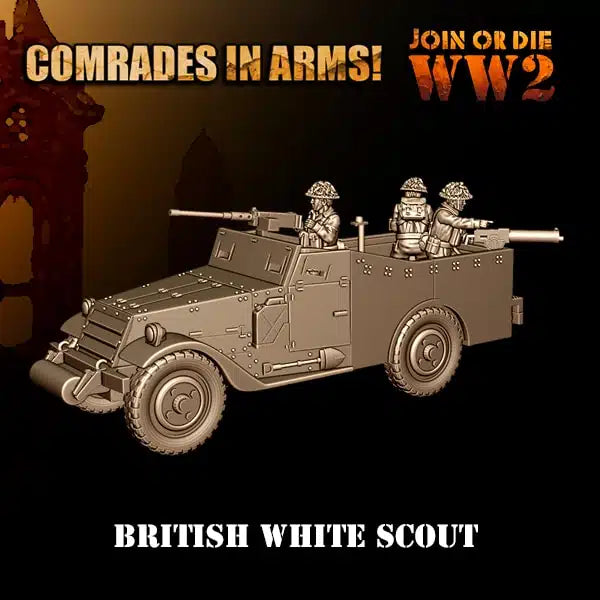 M3A1 White Scout by 3D Breed Miniatures