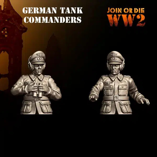 German Tank Commanders by 3D Breed Miniatures