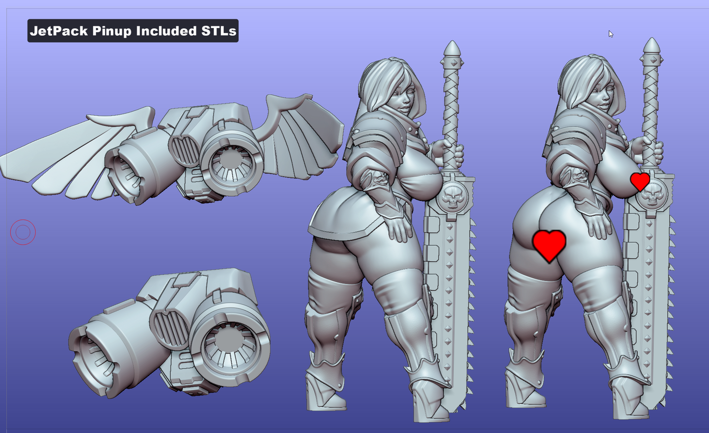 JetPack Pinup by Gaz Minis