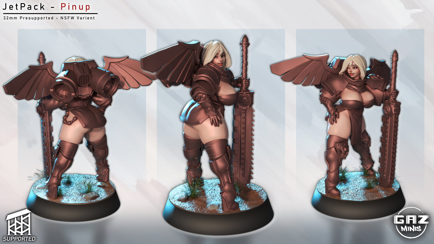 JetPack Pinup by Gaz Minis