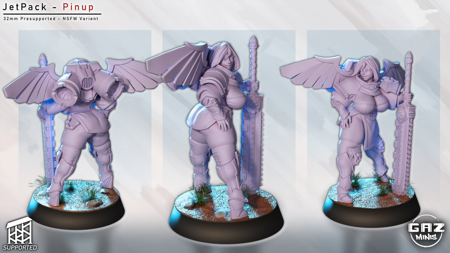 JetPack Pinup by Gaz Minis
