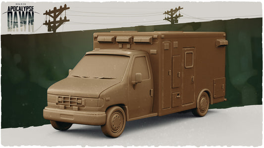 Apocalypse Dawn Ambulance by Kraken 3d Studios