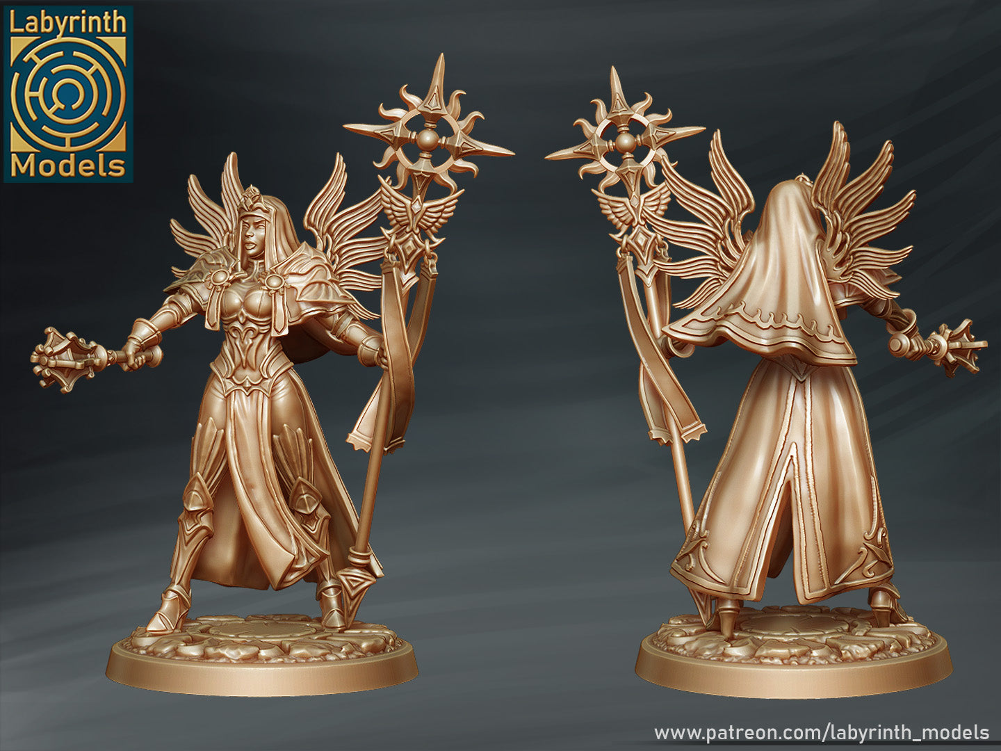 Abbess in Armor by Labyrinth Models