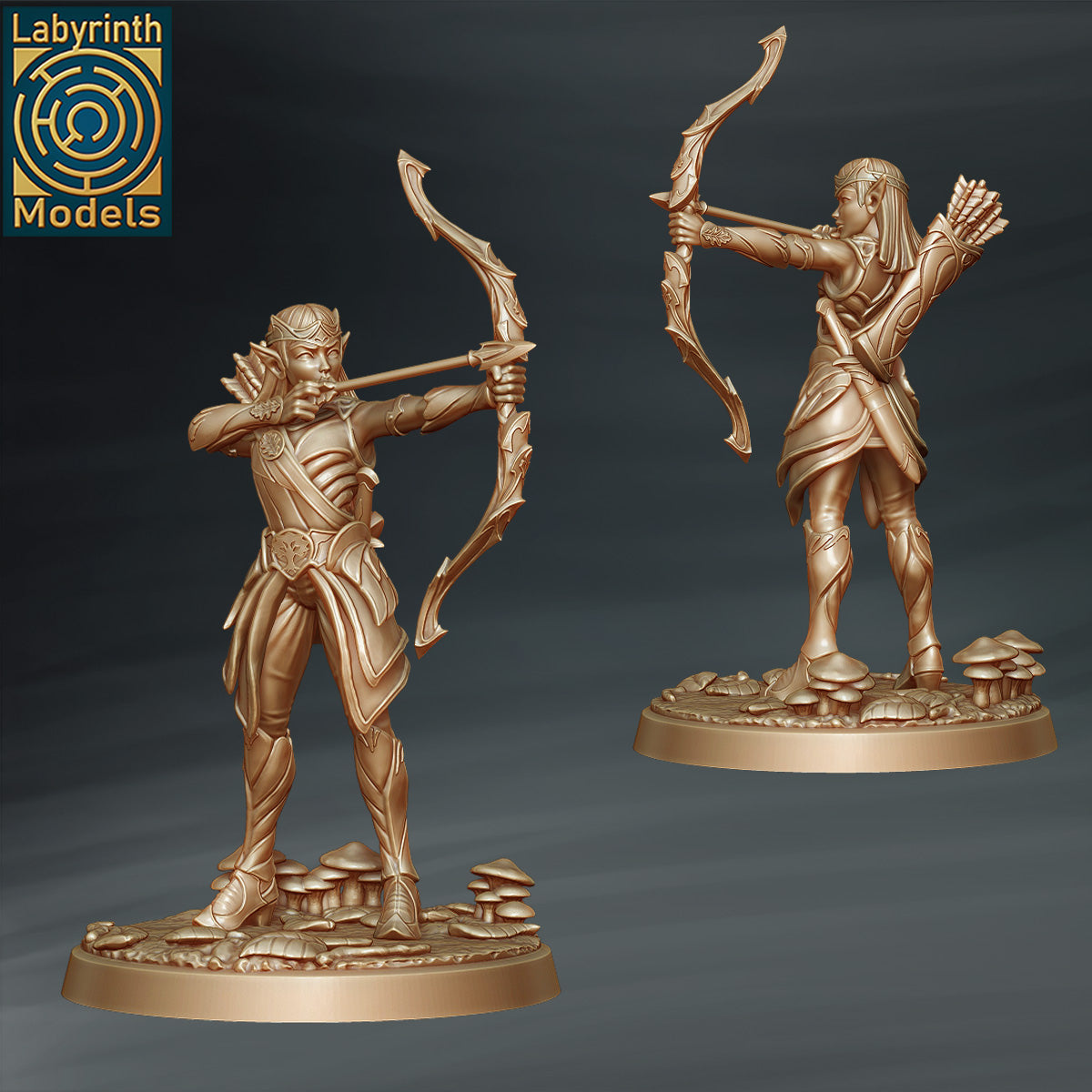 Forest Elf Archers by Labyrinth Models
