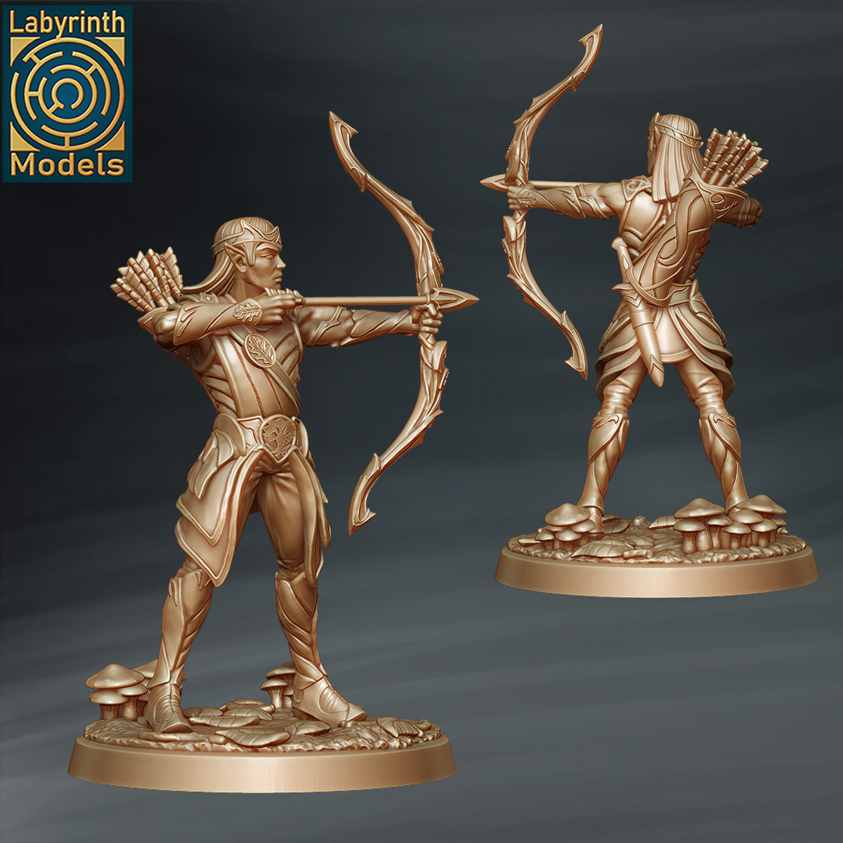 Forest Elf Archers by Labyrinth Models