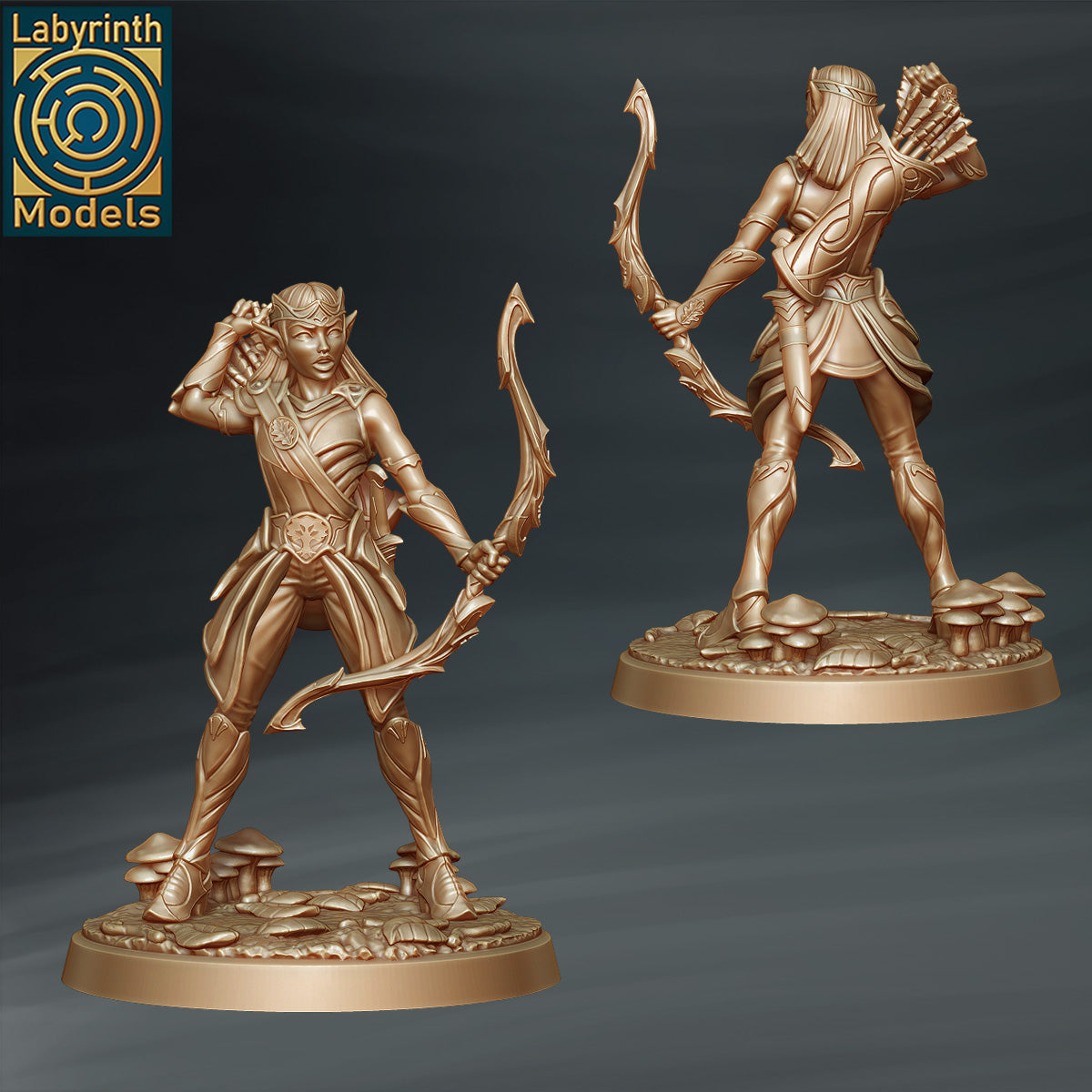 Forest Elf Archers by Labyrinth Models