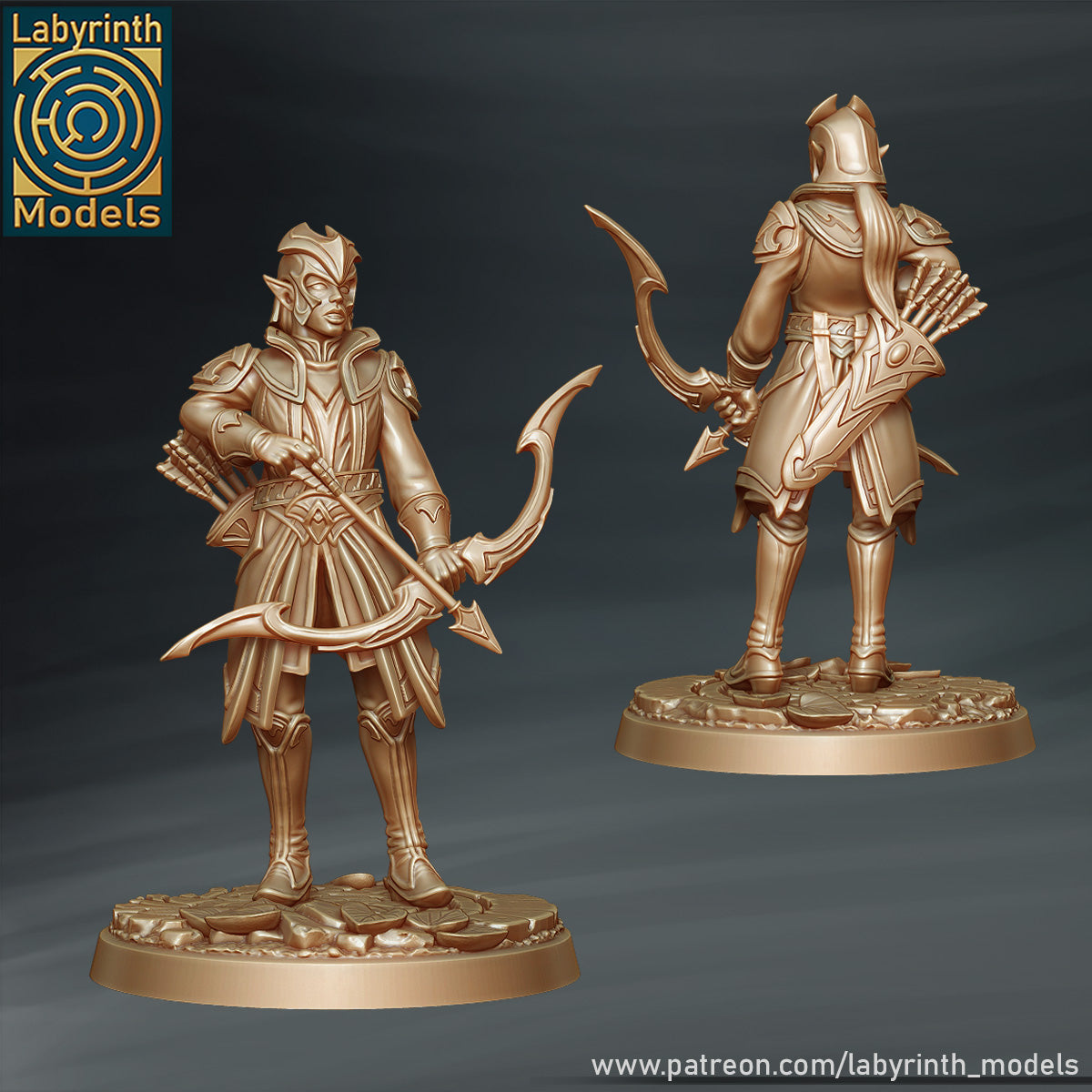 Radiant Elf Archers by Labyrinth Models