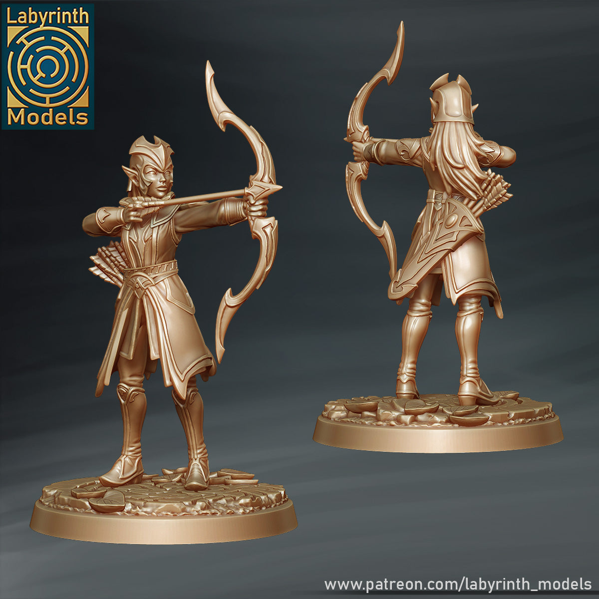 Radiant Elf Archers by Labyrinth Models