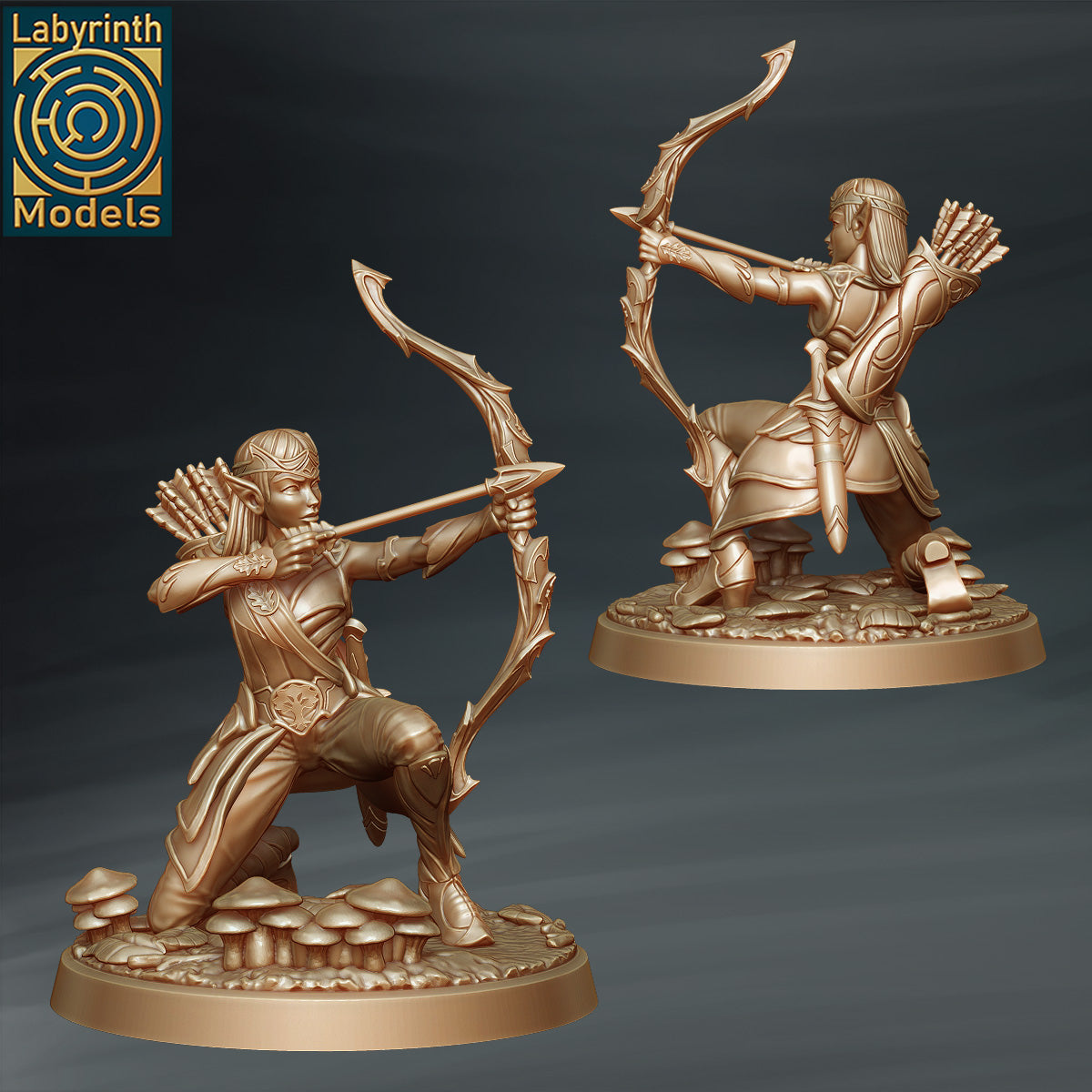 Forest Elf Archers by Labyrinth Models