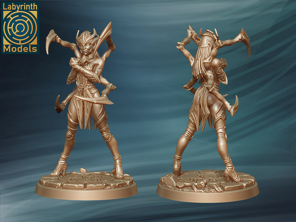 Dark Elf Black Widows with Spider Legs by Labyrinth Models