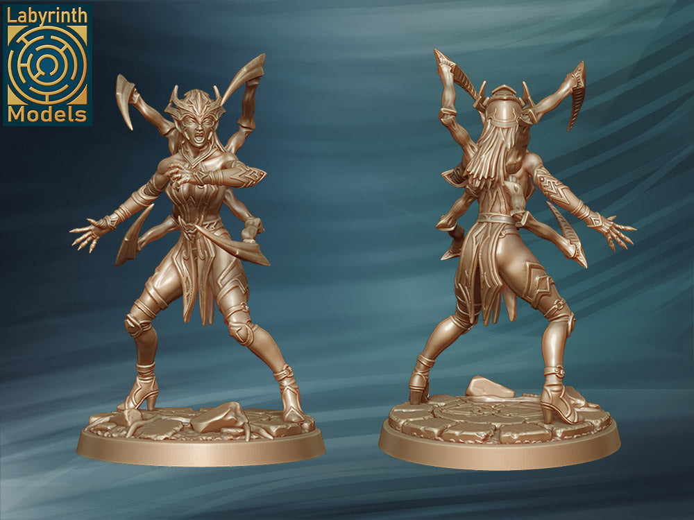 Dark Elf Black Widows with Spider Legs by Labyrinth Models