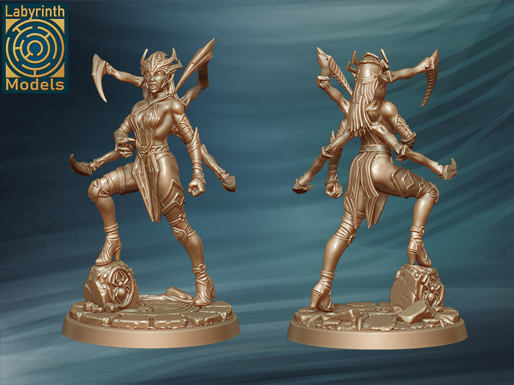 Dark Elf Black Widows with Spider Legs by Labyrinth Models