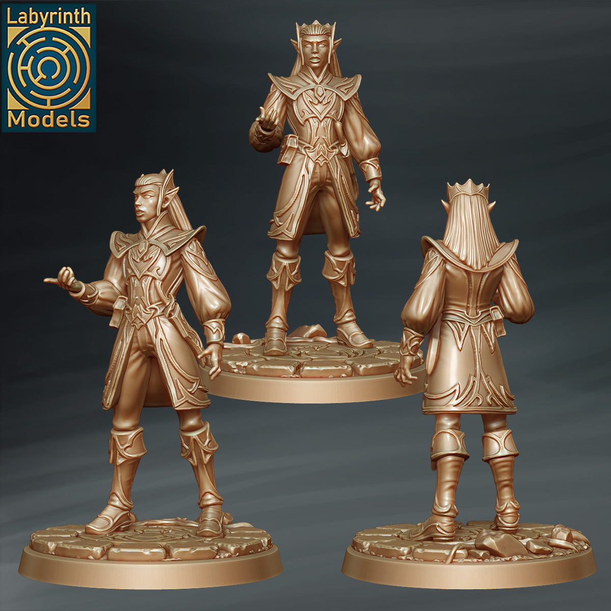 Dark Elf Patrician 2 by Labyrinth Models