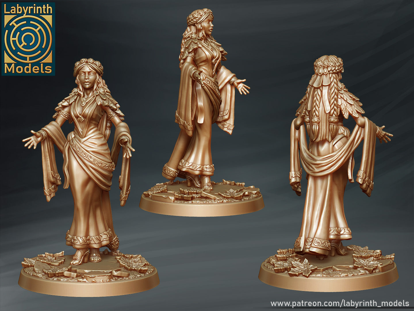 Moirai Priestesses by Labyrinth Models